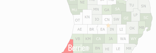 Berrien County Map